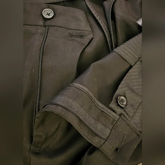 Kenneth Cole Black Dress Pants Men's Size 36x29 - Picture 3 of 5